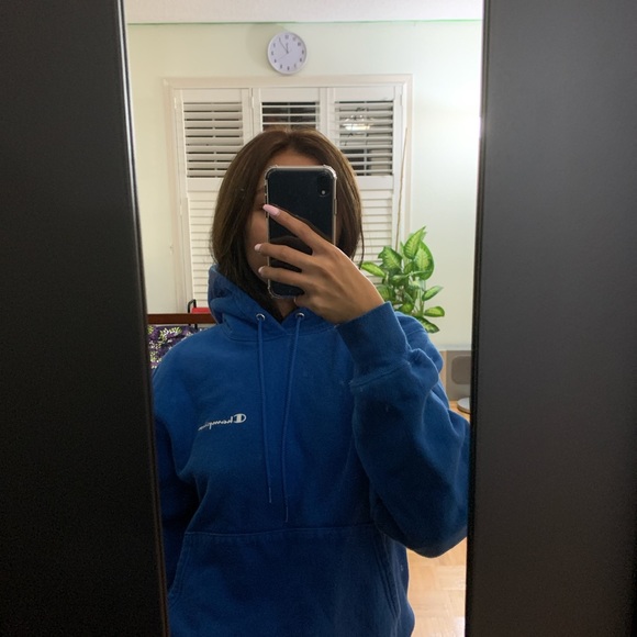 Champion Royal Blue Hoodie - Picture 2 of 2